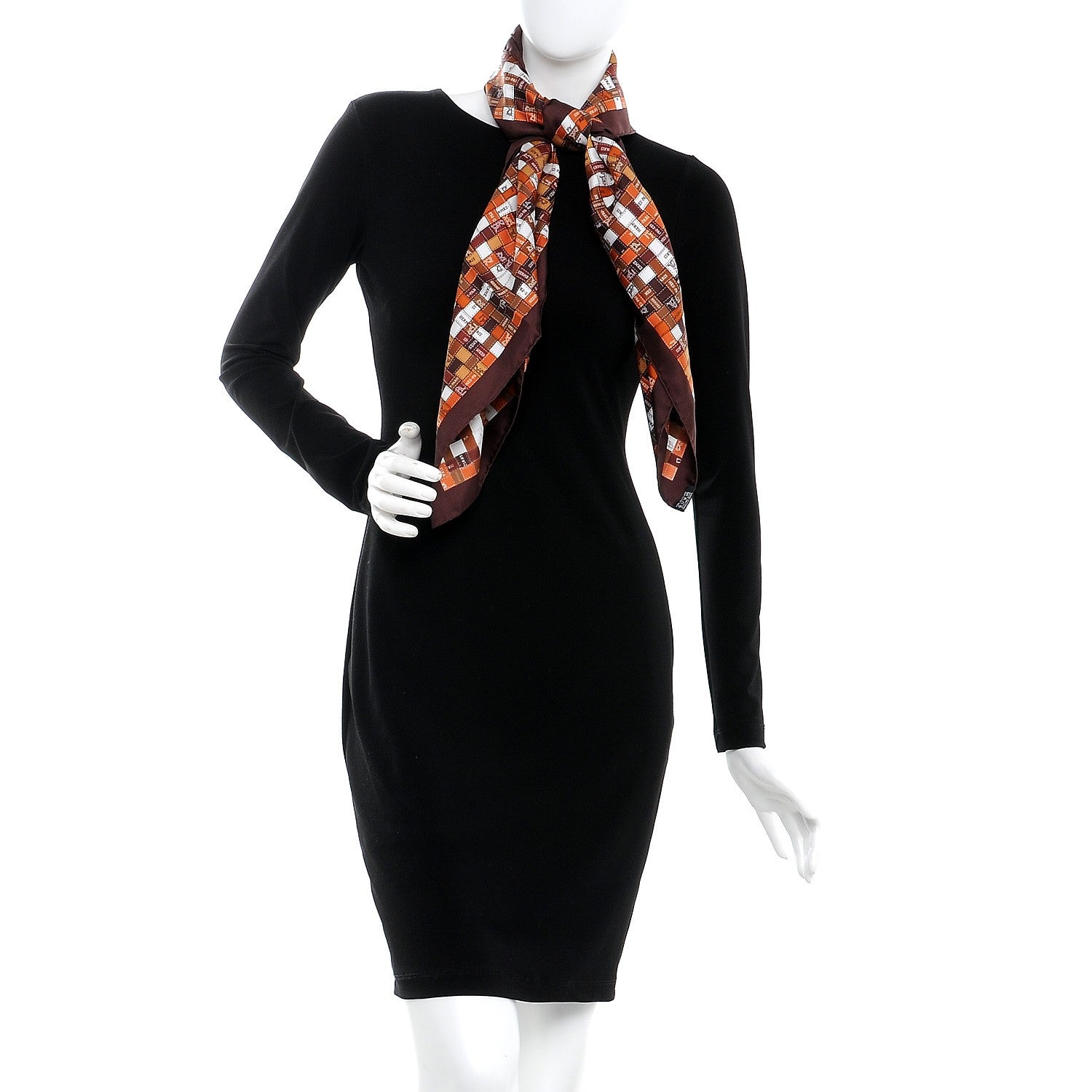 Hermes Silk Bolduc Au Carre Scarf 90 2 of 4