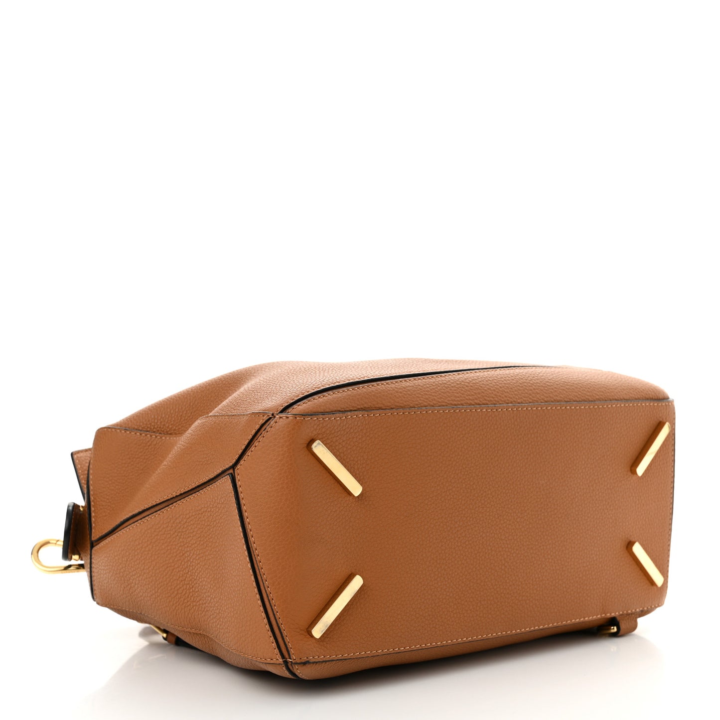 Calfskin Medium Puzzle Bag Light Caramel