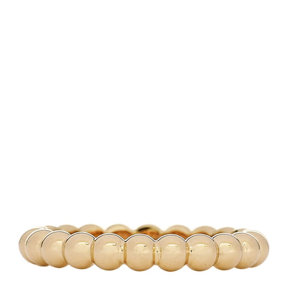 Van Cleef & Arpels 18K Yellow Gold Medium Perlee Ring 48 4.5 3 of 5