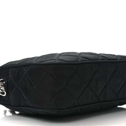 Prada Nylon Tessuto Impuntu Quilted Bandoliera Crossbody Bag Black 6 of 7