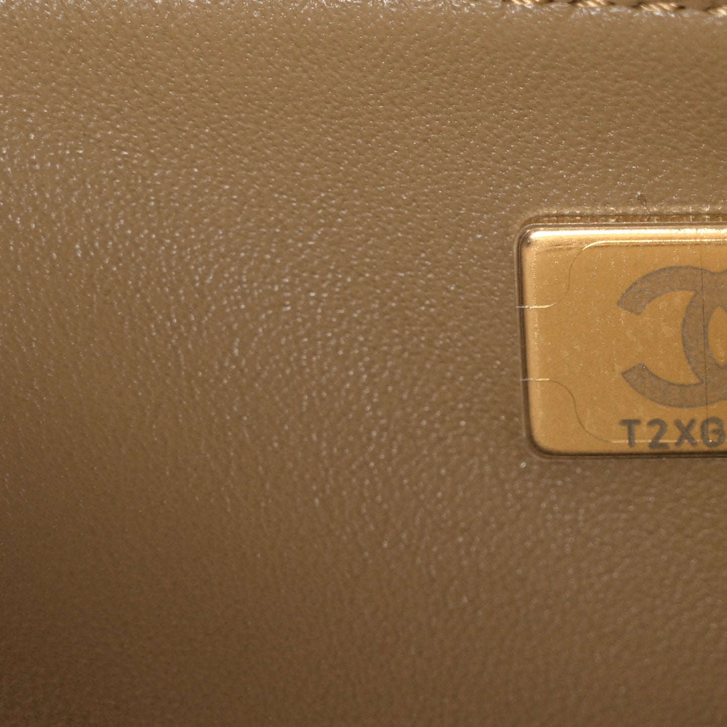 Suede Calfskin Souplissimo Maxi Flap Dark Beige