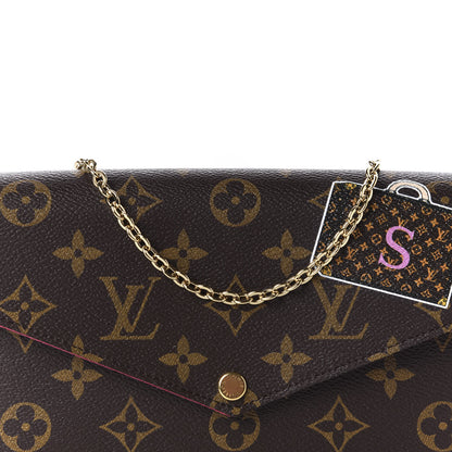 Louis Vuitton Monogram My LV World Tour Pochette Felicie Chain Wallet Hot Pink 11 of 12