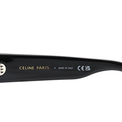Celine Acetate Monochroms Cat Eye Sunglasses CL40288I Black 5 of 7