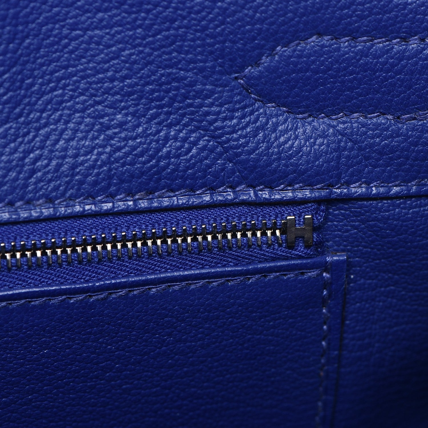 Hermes Togo Birkin 30 Bleu Electrique 21 of 30