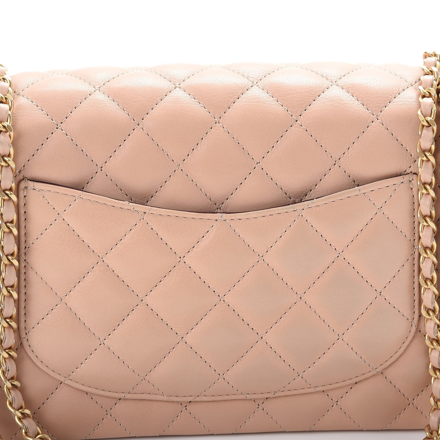Chanel Calfskin Quilted Rock The Corner Flap Pink 8 of 9