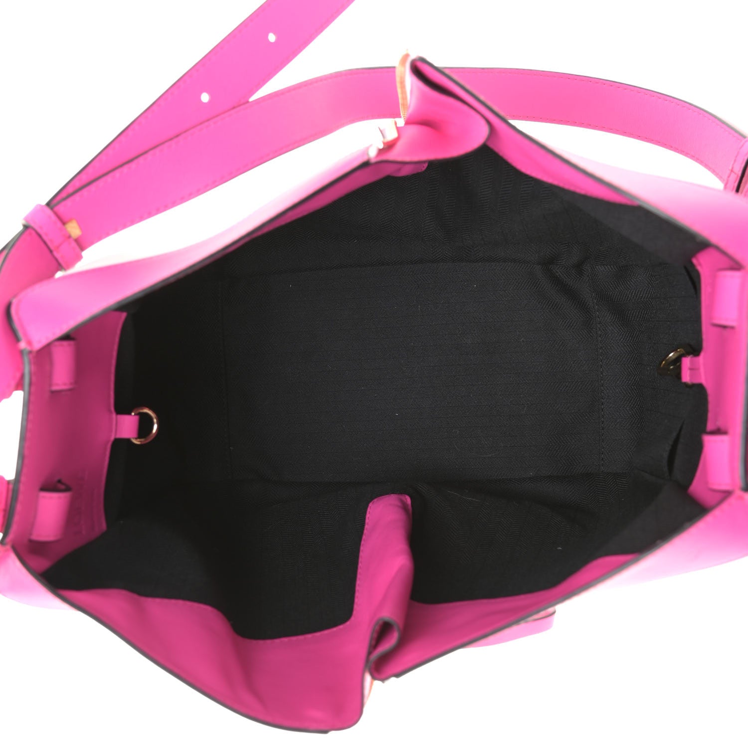 Loewe Calfskin Small Hammock Shoulder Bag Shocking Pink White 8 of 12
