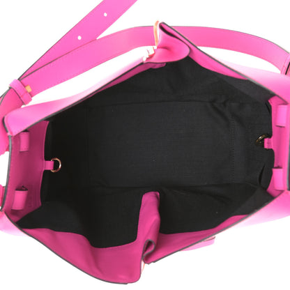 Loewe Calfskin Small Hammock Shoulder Bag Shocking Pink White 8 of 12