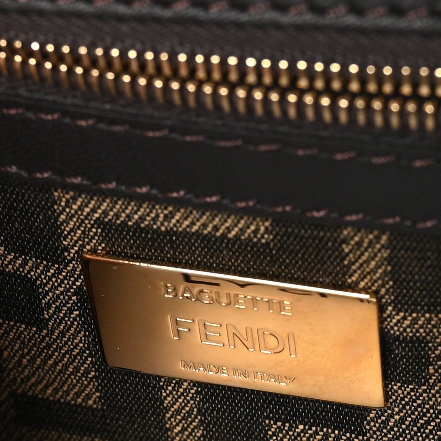 Fendi Metal O'Lock Strap You Gold 6 of 10