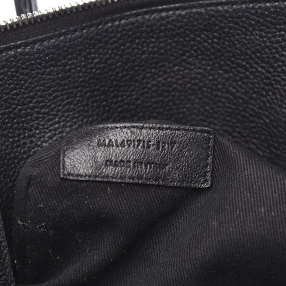 Saint Laurent Grained Calfskin Baby Supple Sac De Jour Black 9 of 12