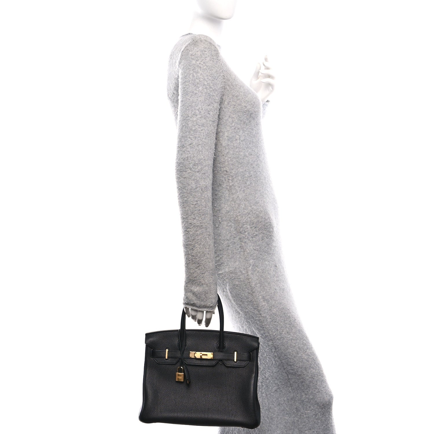 Hermes Togo Birkin 30 Black 2 of 10