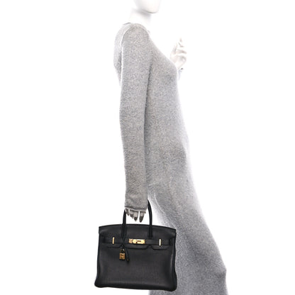 Hermes Togo Birkin 30 Black 2 of 10
