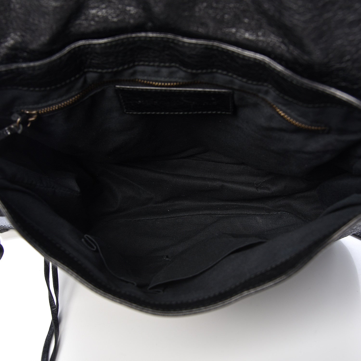 Balenciaga Agneau Classic Hardware Neo Folk Messenger Black 5 of 10