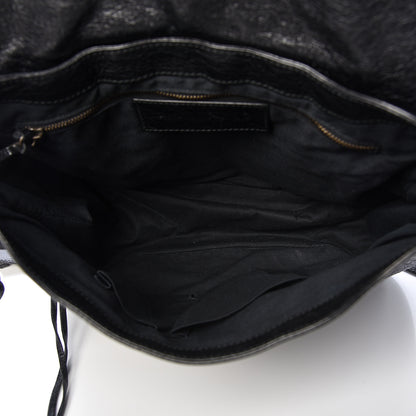 Balenciaga Agneau Classic Hardware Neo Folk Messenger Black 5 of 10
