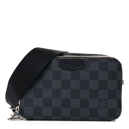 Louis Vuitton Damier Graphite Alpha Wearable Wallet 1 of 8