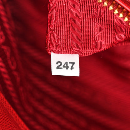 Prada Saffiano Medium Galleria Double Zip Tote Fuoco 9 of 14
