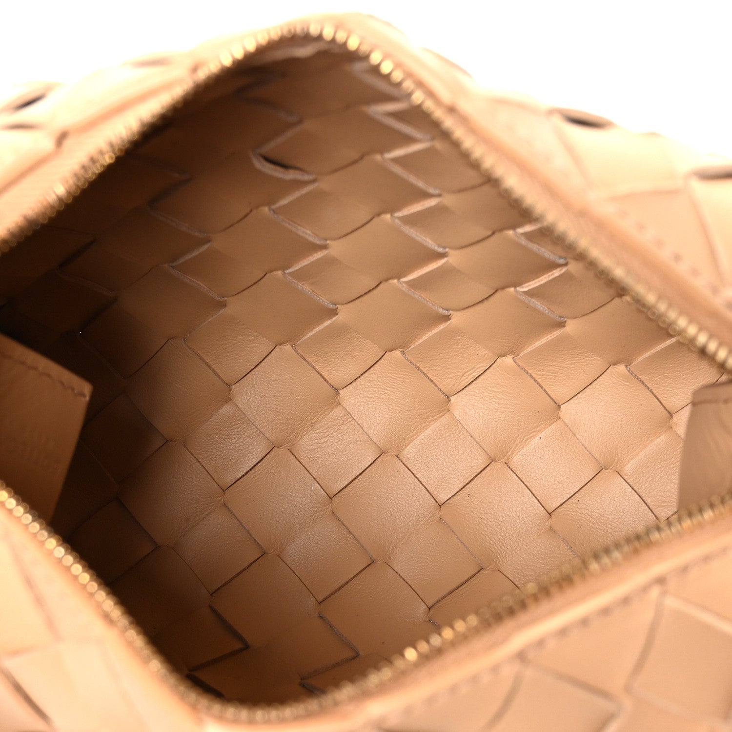 Bottega Veneta Nappa Intrecciato Mini Loop Camera Bag Almond 4 of 8