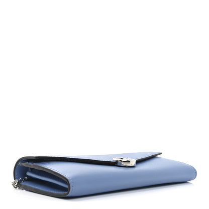 Fendi Vitello Liberty F is Fendi Continental Envelope Wallet on Chain Nebula 4 of 11