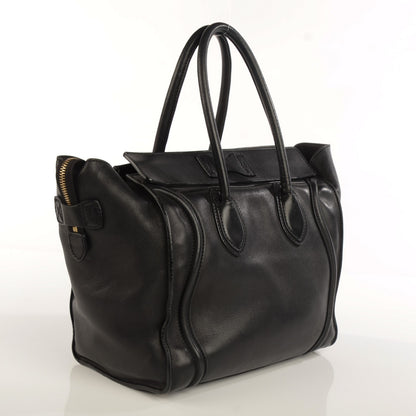 Celine Smooth Calfskin Mini Luggage Black 4 of 10