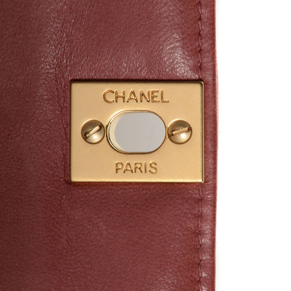 Chanel Lambskin East West Chocolate Bar Pearl Chain Flap Pink 6 of 9