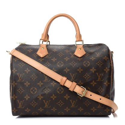 Louis Vuitton Monogram Speedy Bandouliere 30 1 of 14