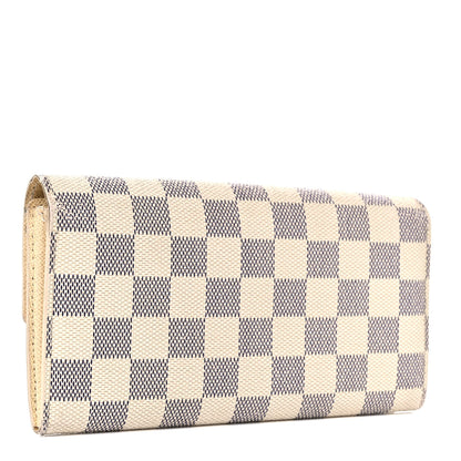 Louis Vuitton Damier Azur Sarah Wallet 3 of 21