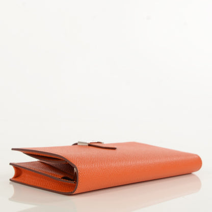 Hermes Epsom Bearn Wallet Orange 7 of 12