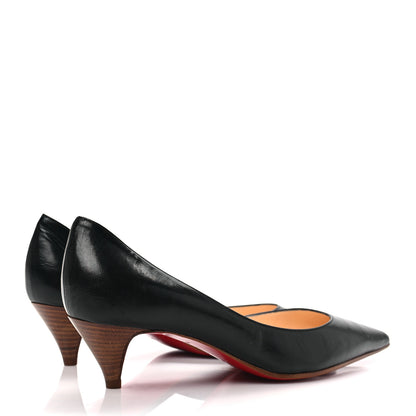 Christian Louboutin Kid Sixties 45 Pumps 36.5 Black 4 of 8