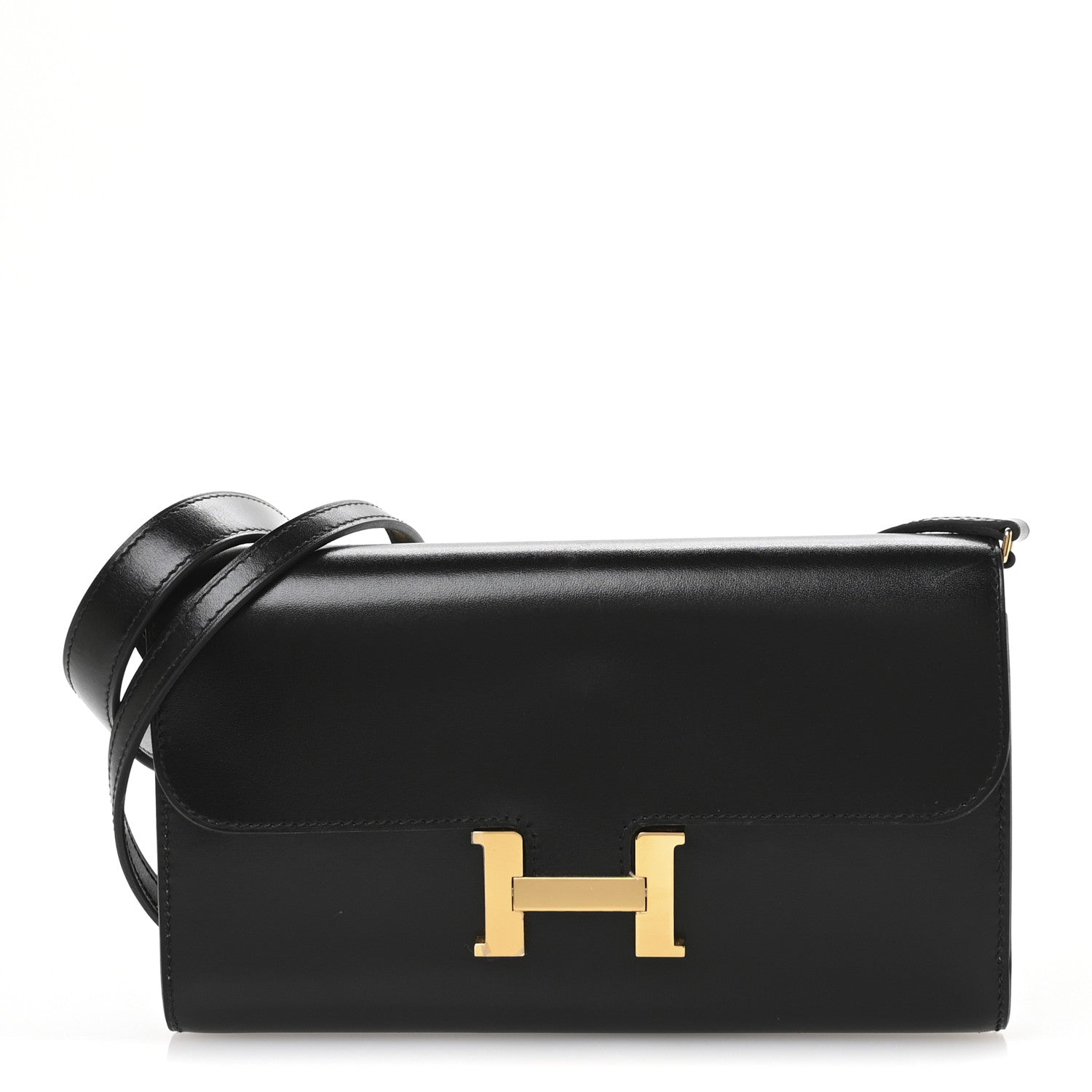 Hermes Box Constance Wallet To Go Rock Black 1 of 11