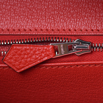 Hermes Togo Birkin 30 Rouge de Coeur 19 of 37