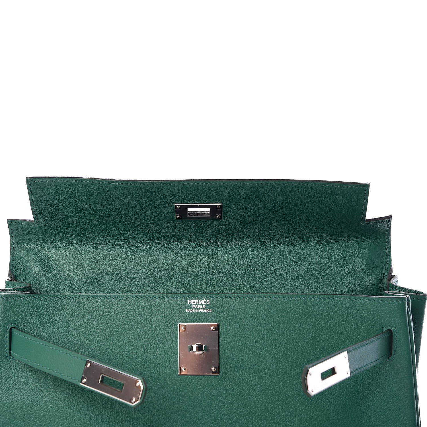 Hermes Evercolor Kelly Retourne 32 Vert Vertigo 30 of 36