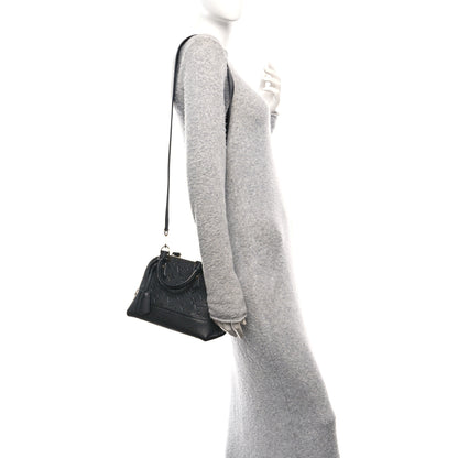 Louis Vuitton Empreinte Neo Alma BB Black 2 of 11