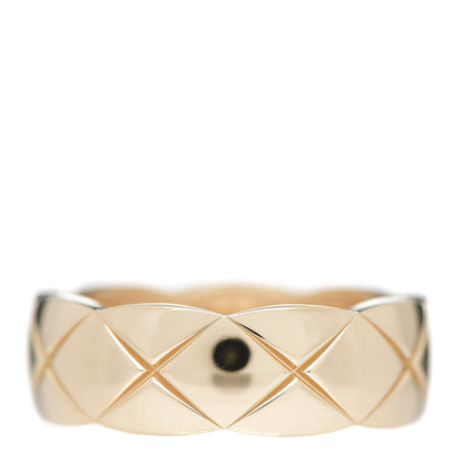 Chanel 18K Yellow Gold Small Coco Crush Ring 54 7 3 of 7