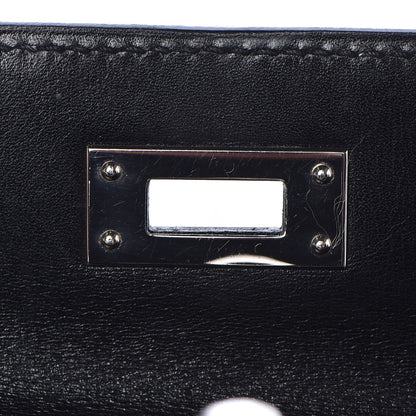 Hermes Box Kelly Cut Clutch Black 16 of 24