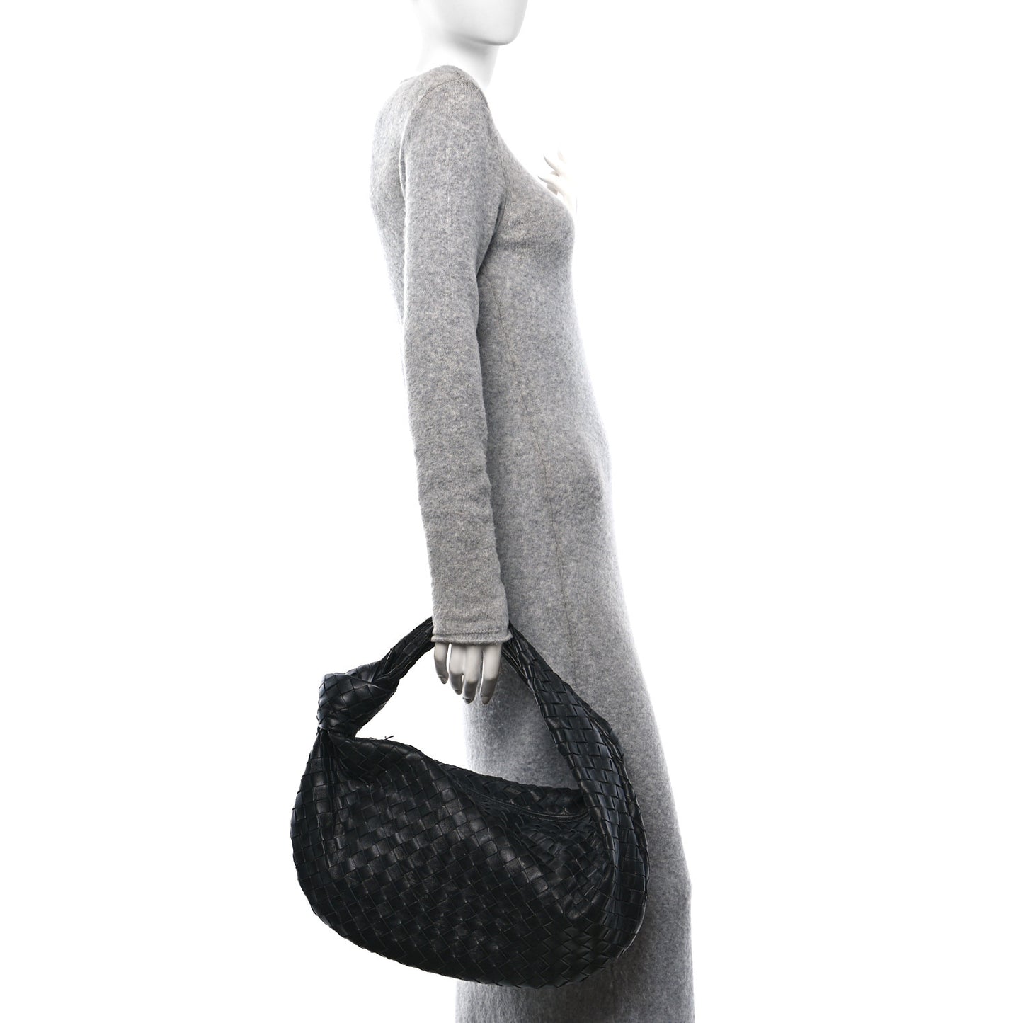 Nappa Intrecciato Small Jodie Black
