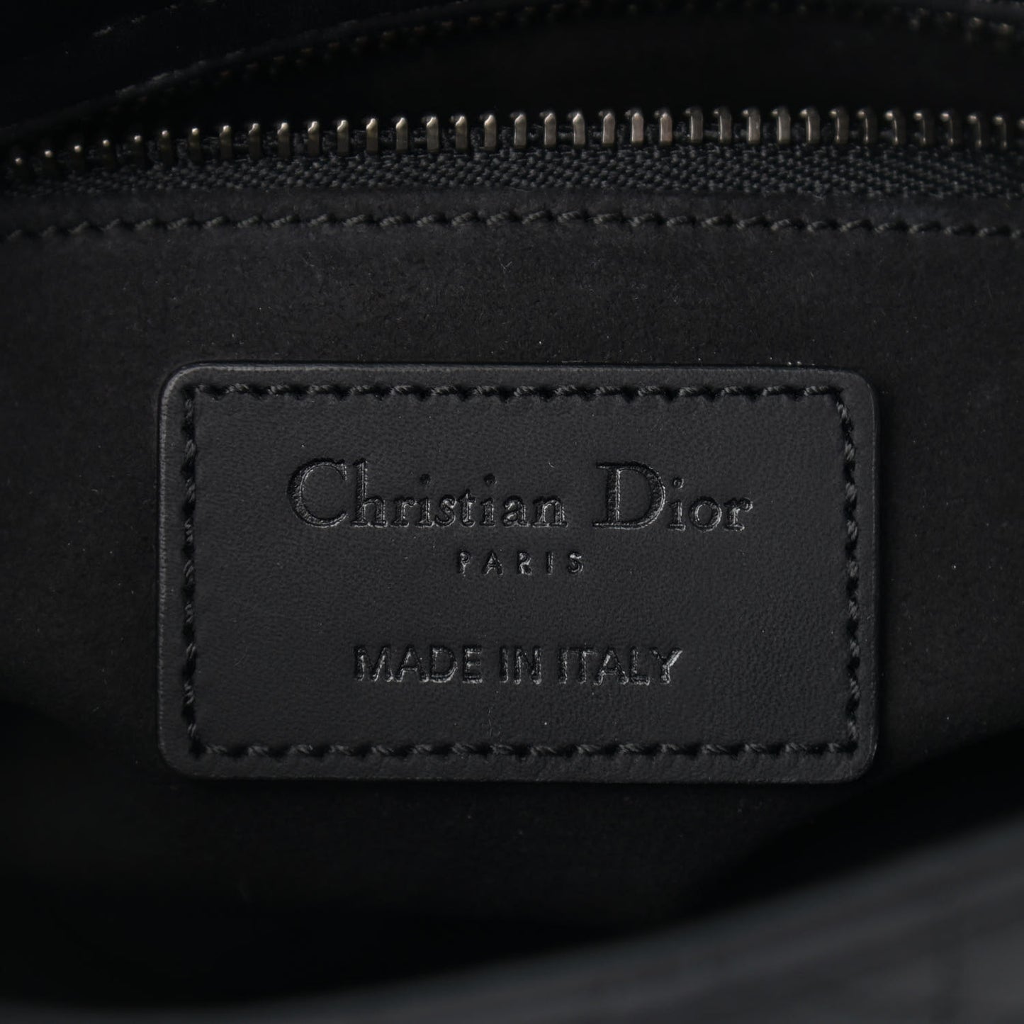 Ultra Matte Calfskin Cannage Mini Lady Dior Black