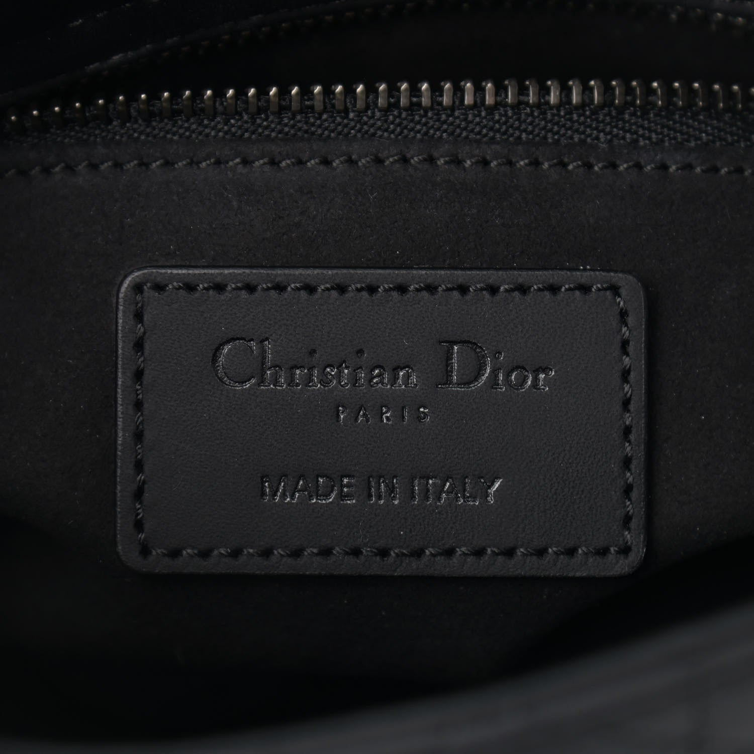 Christian Dior Ultra Matte Calfskin Cannage Mini Lady Dior Black 6 of 9