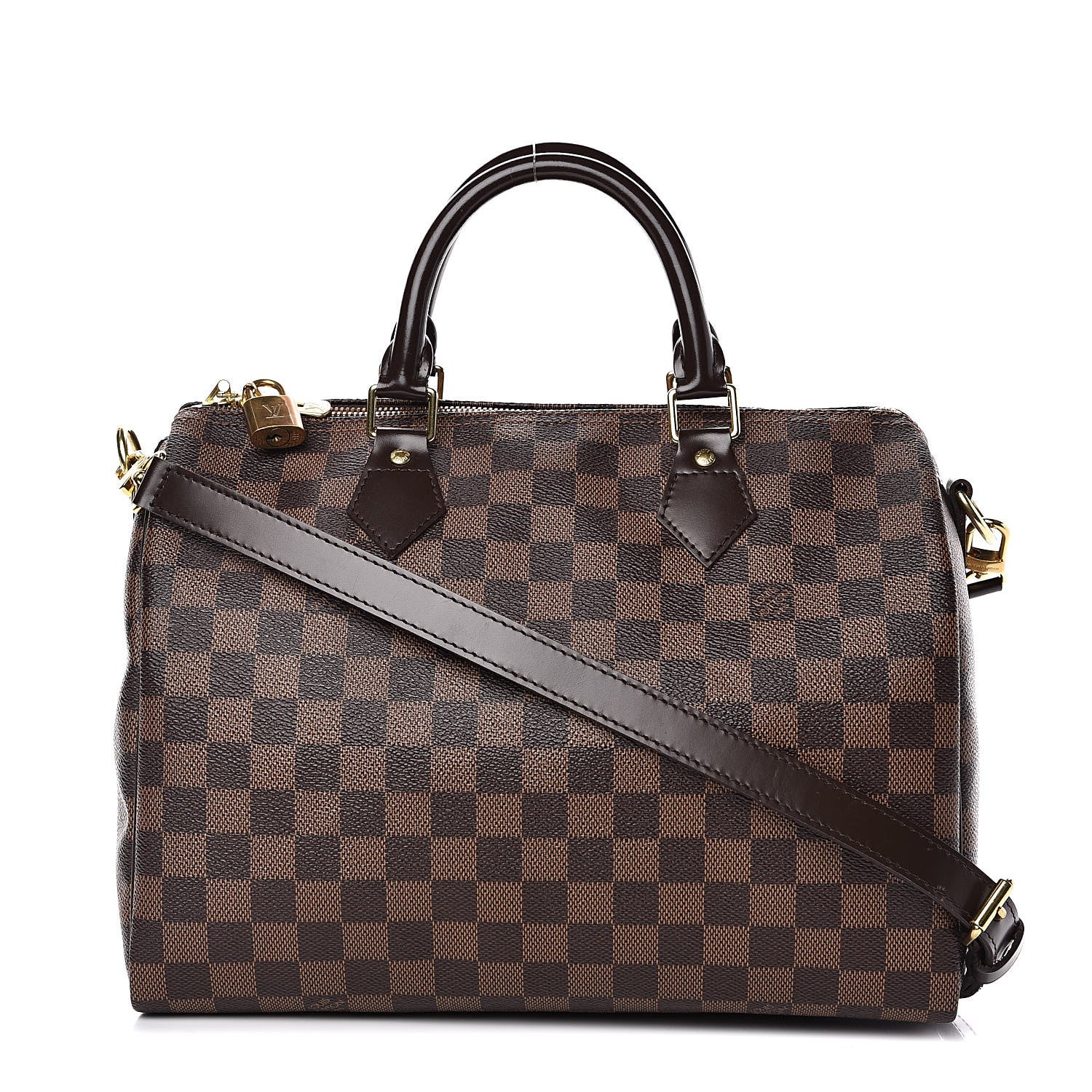 Louis Vuitton Damier Ebene Speedy Bandouliere 30 1 of 11