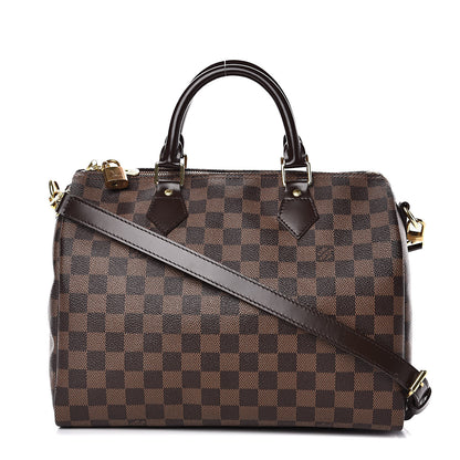 Louis Vuitton Damier Ebene Speedy Bandouliere 30 1 of 11