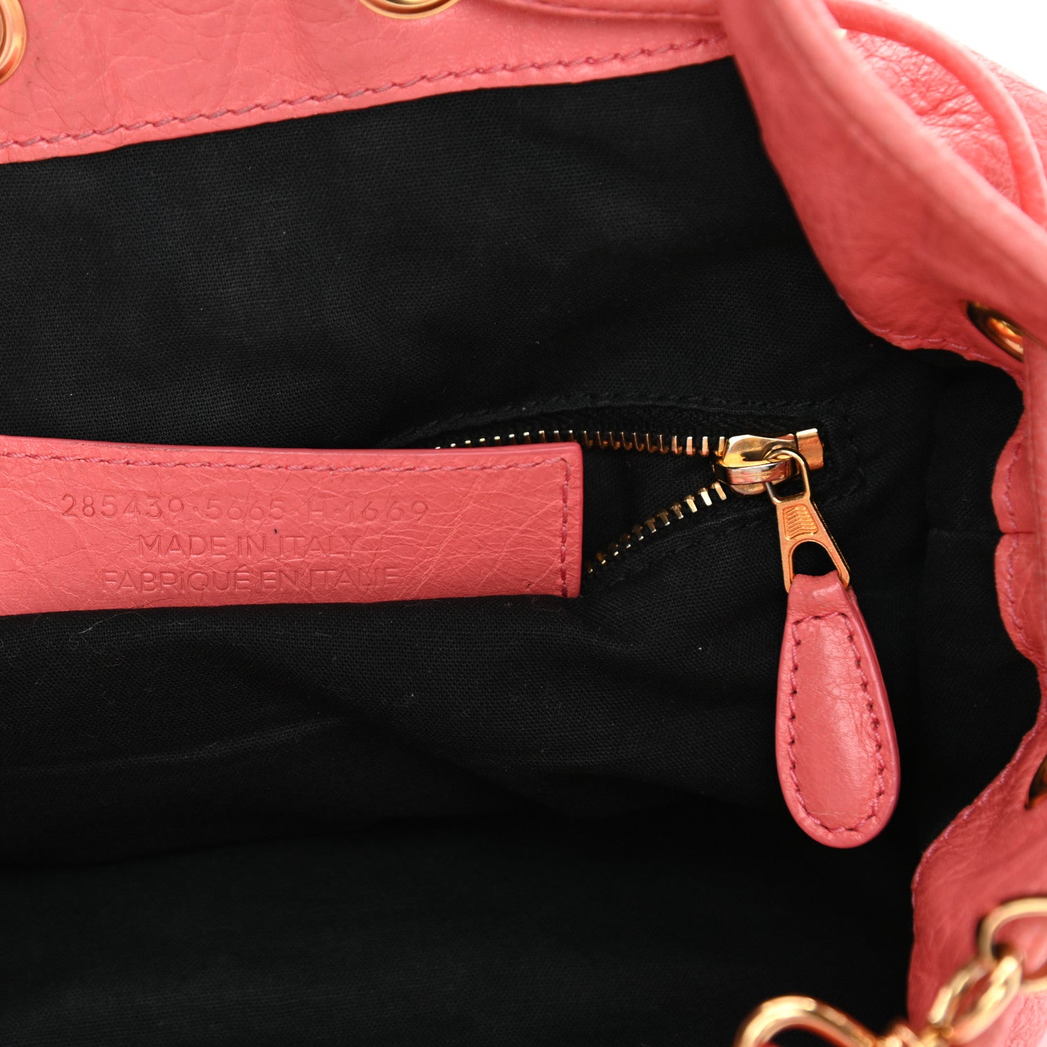 Balenciaga Agneau Giant 12 Gold Hardware Mini Pompon Rose Azalee 7 of 18