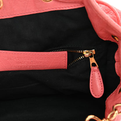Balenciaga Agneau Giant 12 Gold Hardware Mini Pompon Rose Azalee 7 of 18