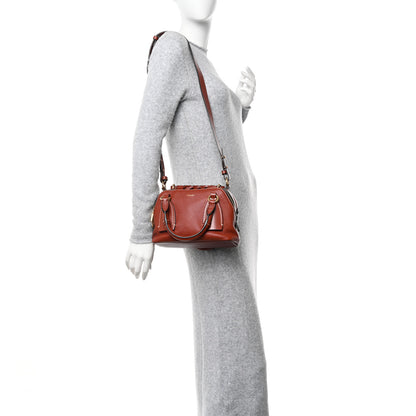 Chloe Calfskin Small Daria Sepia Brown 2 of 13