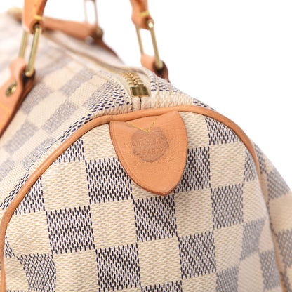 Louis Vuitton Damier Azur Speedy 25 8 of 10