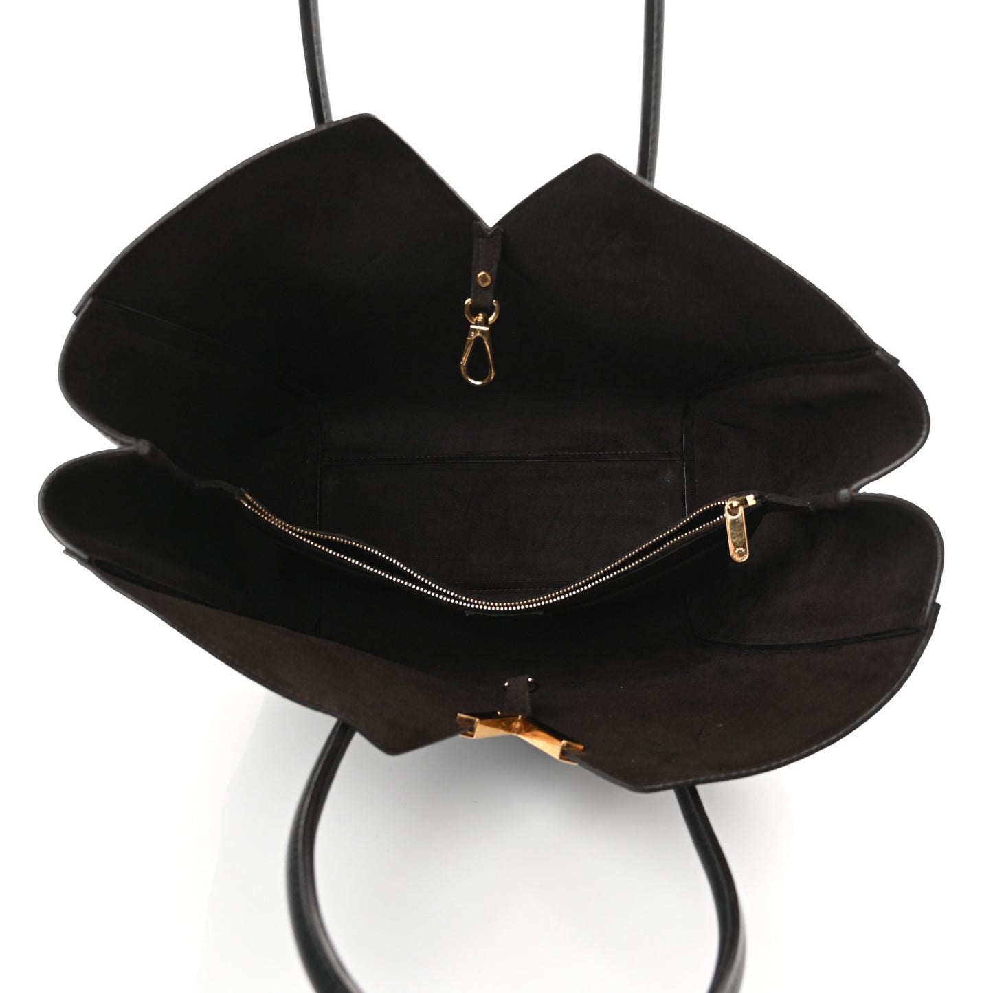 Calfskin Monogram Kimono Tote Black