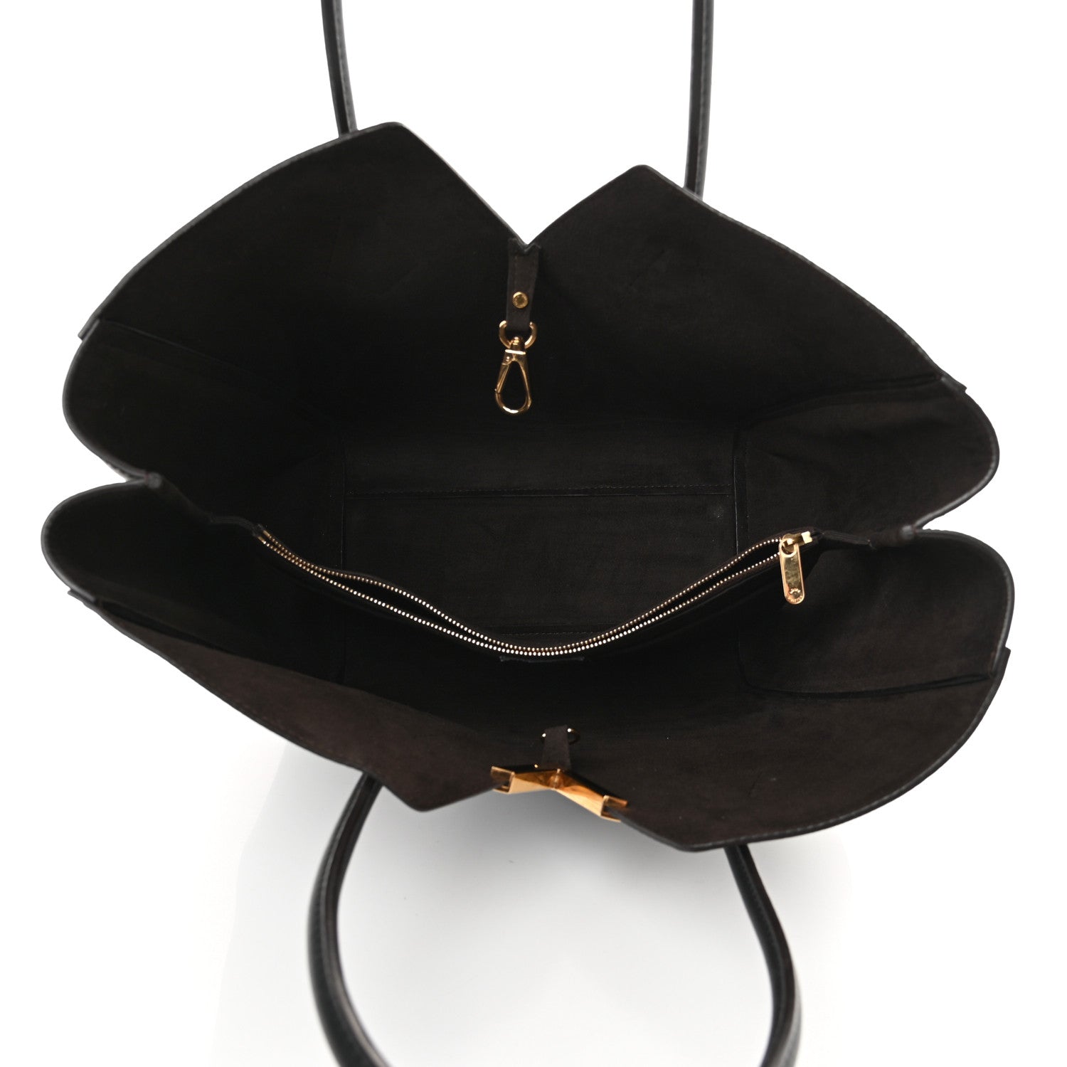 Louis Vuitton Calfskin Monogram Kimono Tote Black 6 of 13