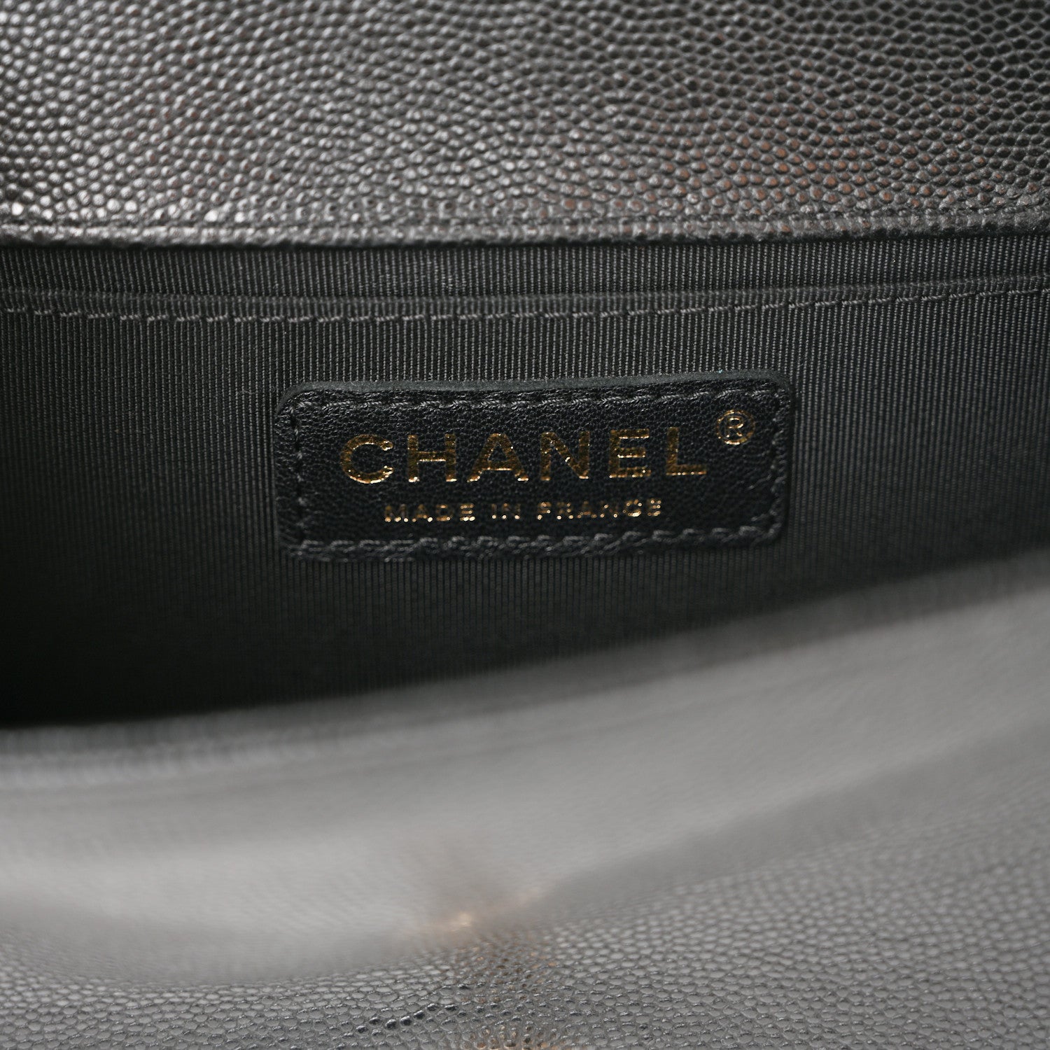 Chanel Caviar Quilted Small Boy Flap Black 6 of 10