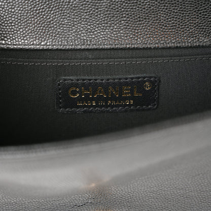 Chanel Caviar Quilted Small Boy Flap Black 6 of 10