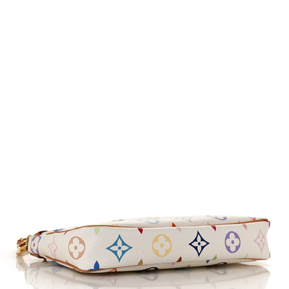 Louis Vuitton Monogram Multicolor Pochette Accessories White 4 of 11