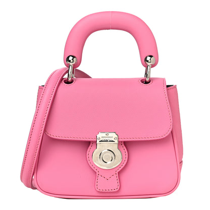 Burberry Trench Calfskin Mini DK88 Top Handle Bag Rose Pink 1 of 10