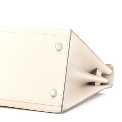 Hermes Epsom Kelly Sellier 28 Craie 10 of 11