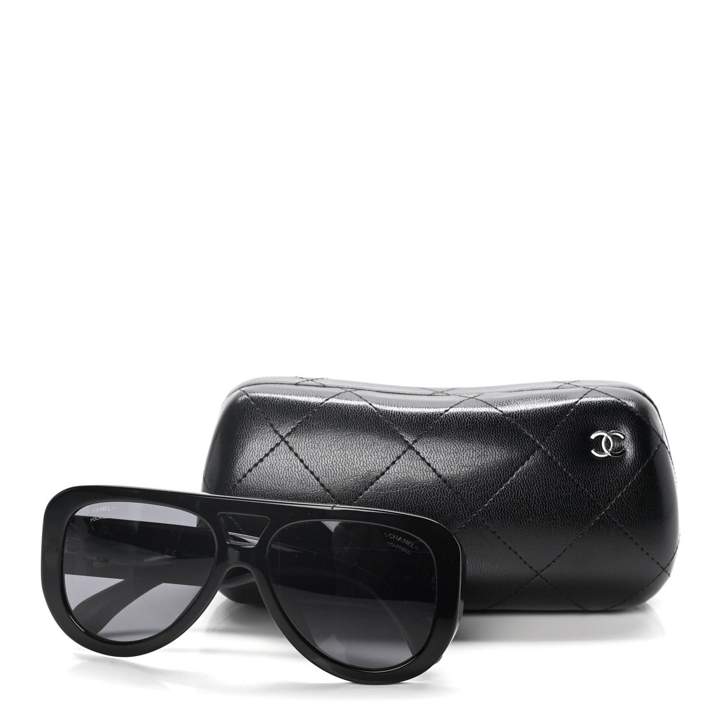 Resin Polarized Sunglasses 5423-B Black